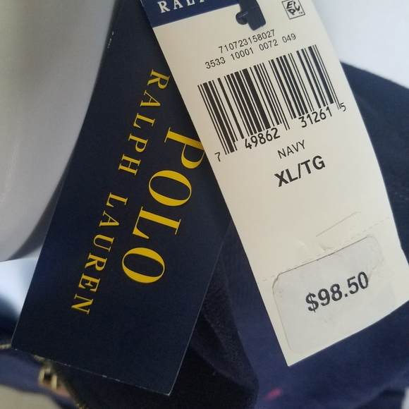 Polo Ralph Lauren Ribbed Half Zip Pullover. New. Mens Size: XL - Picture 5 of 5